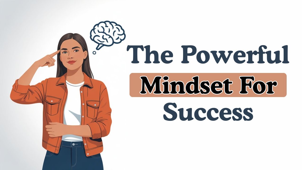The Powerful Mindset for Success | English Conversation Practice | Learn To Think | English Podcast