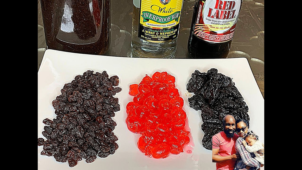 How To Prepare/stew fruits for Jamaican Christmas /Rum/ Fruit/ Wedding Cake. Pt1