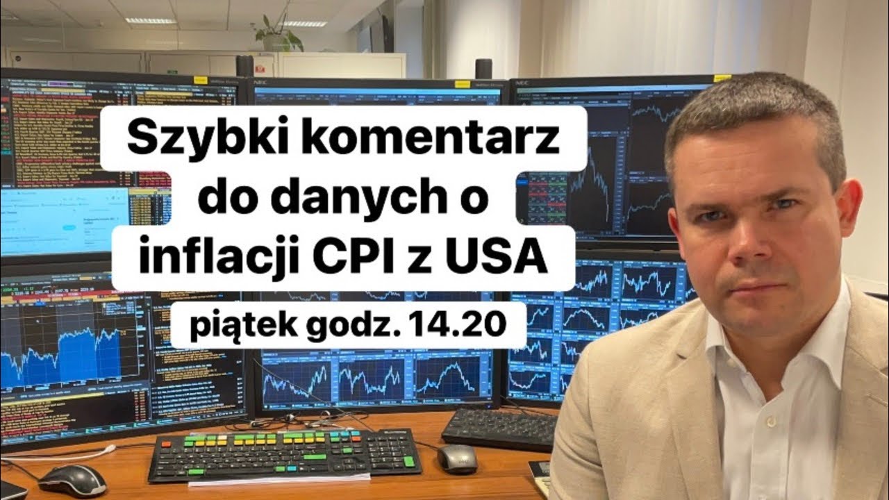 🔥Szybki Komentarz Do Danych o Inflacji CPI z USA🔥