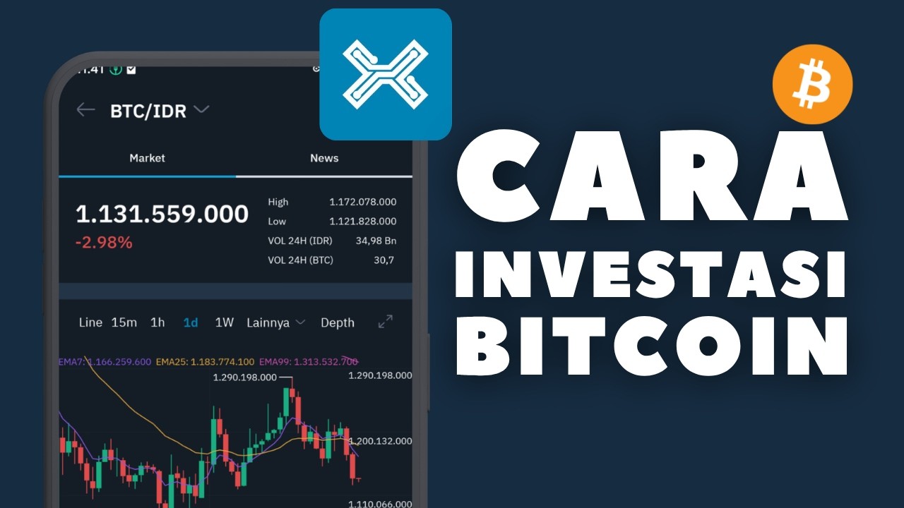Cara investasi Bitcoin di Indodax untuk pemula (mulai dari 10.000 rupiah)