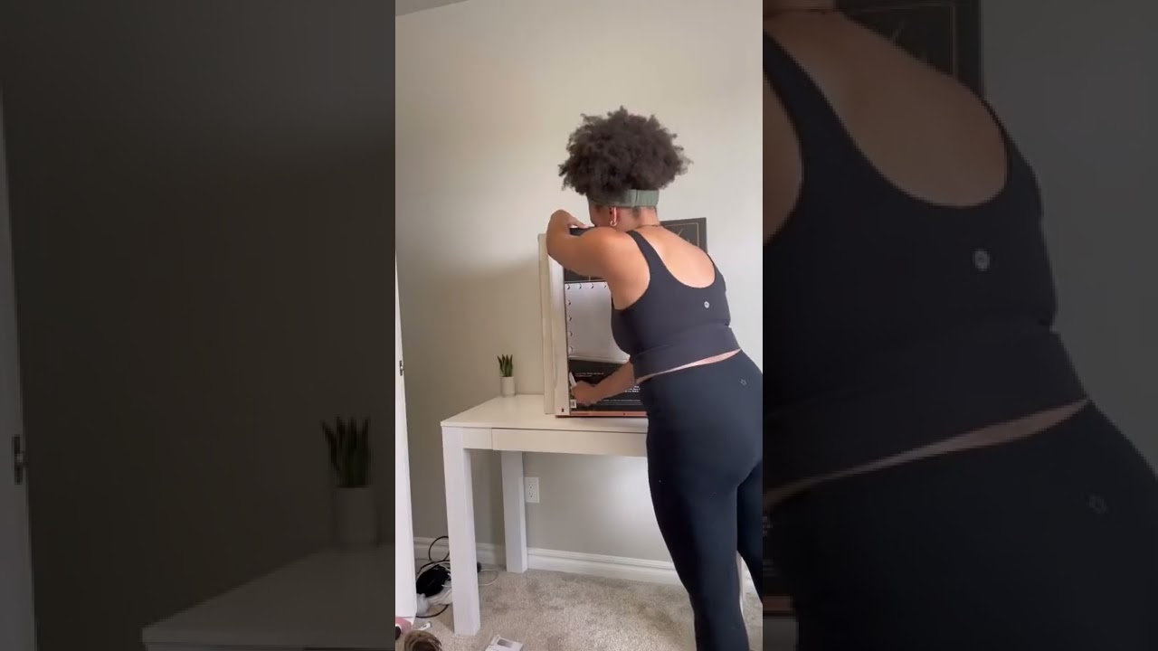 Vanity mirror unboxing ✨