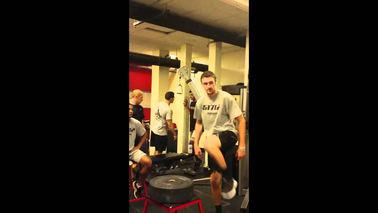 Box Jumps w/ a Squat