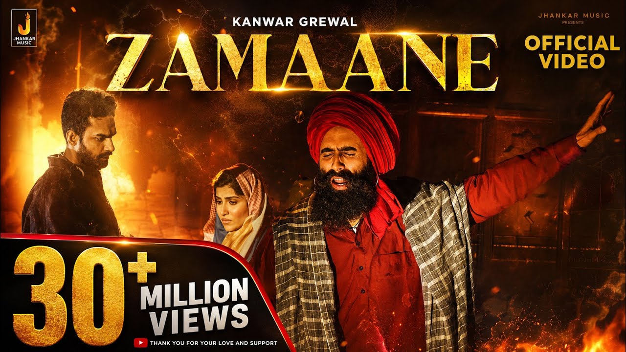 Zamaane Official Video | Kanwar Grewal | Sana Sultaan | Tru Makers | New Hindi Songs 2023