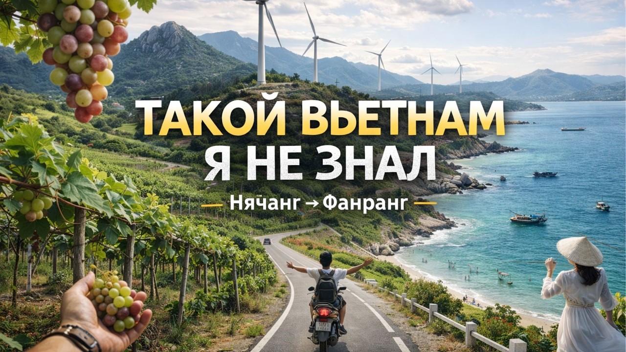 ТАКОЙ ВЬЕТНАМ Я НЕ ЗНАЛ! Нячанг → Фанранг