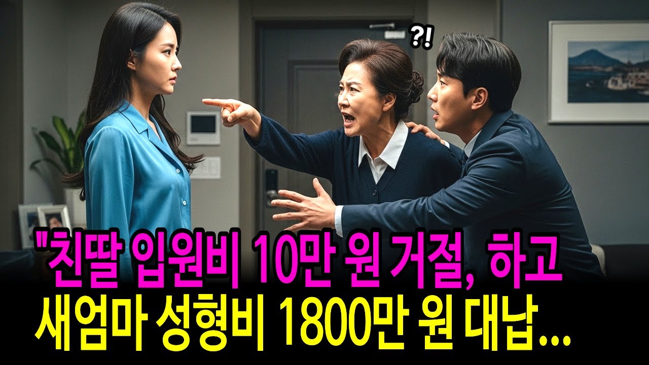 영상재혼한 아버지가 친딸 입원비 안 내고 새엄마 성형비 낸 날 알게 됨. | 깨달음 | 인생 이야기 | 인연 | 인생 사연 | 고부갈등 | 갈등 | 행복 | 법문 | 오디오북