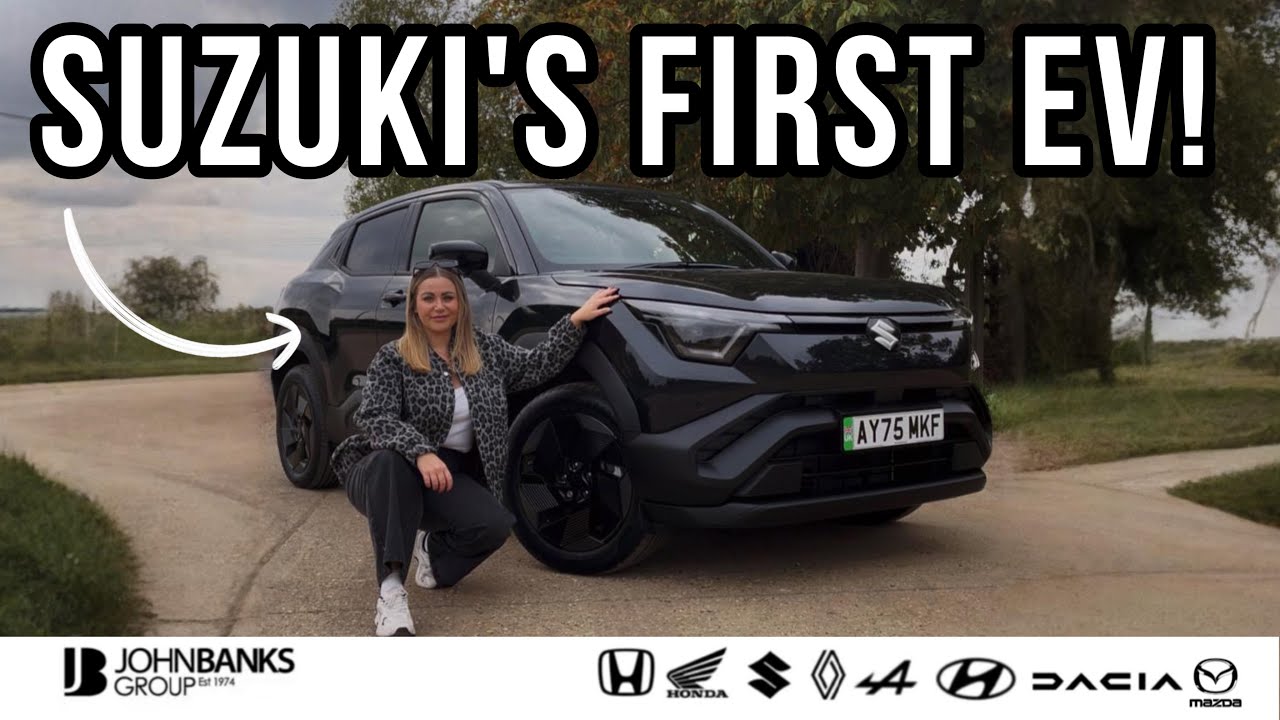 Suzuki e-Vitara | Первый взгляд на первый электрический внедорожник Suzuki с Тиш | Великобритания
