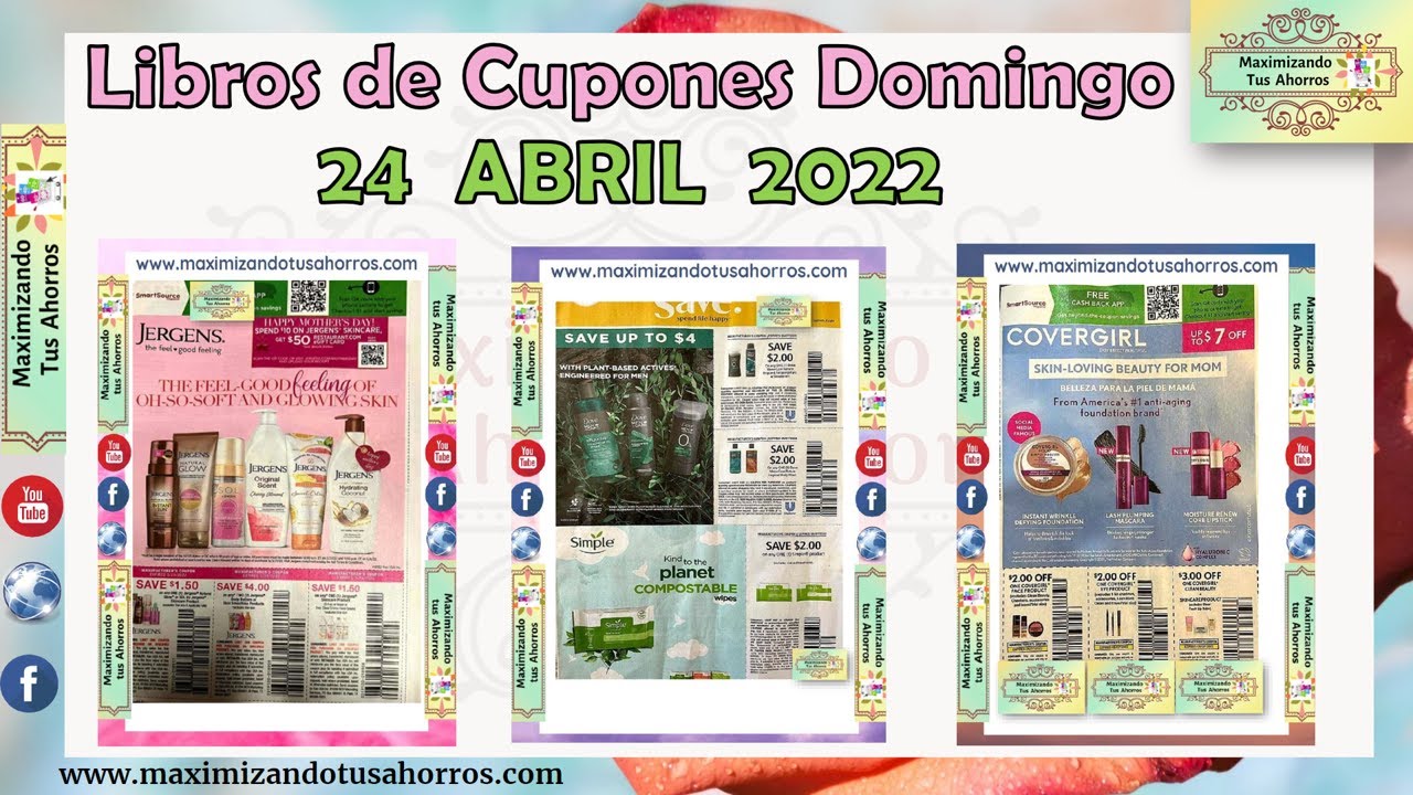 🚨Previa 3 Libros de Cupones 👉4/24/22