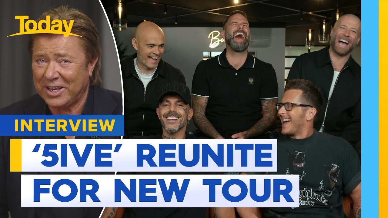 Boy band Five reunite for new tour | Today Show Australia