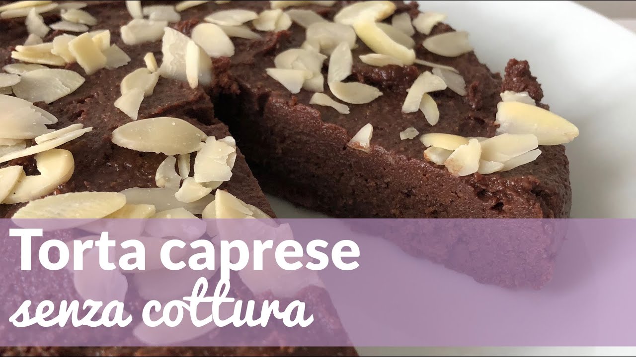 Torta caprese senza cottura  | Le torte di Simona