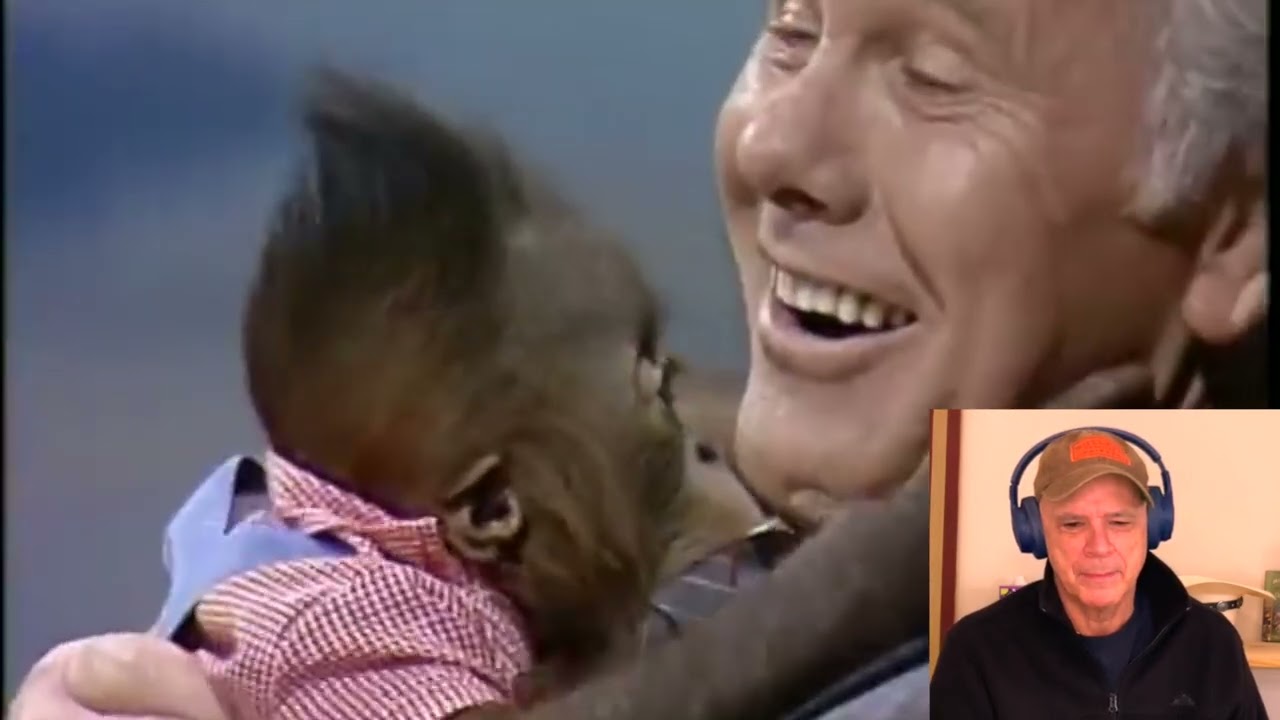OFF-ROAD SERIES: Baby Orangutan Hugs Johnny Carson and Grabs His Head! [REACTION/GIFT]