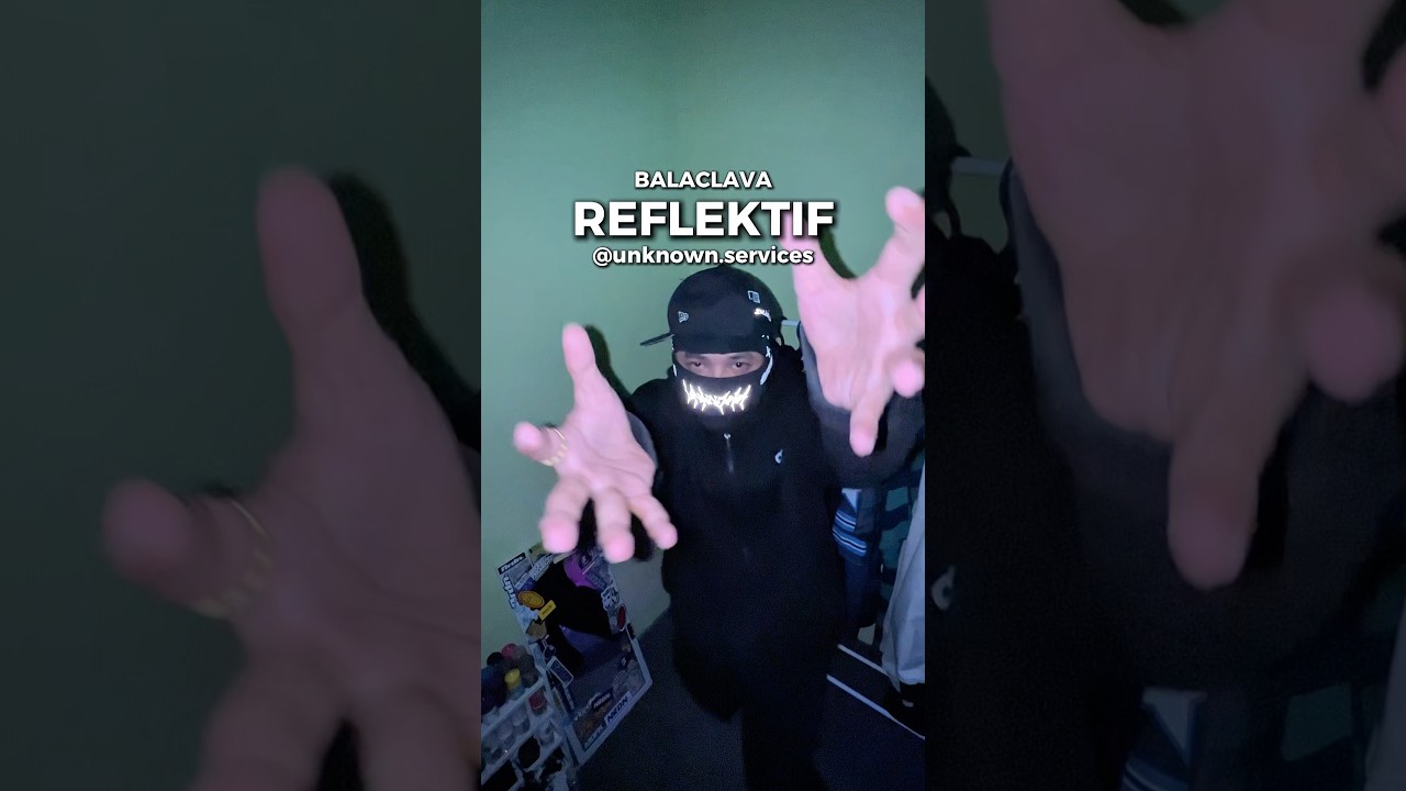 Balaclava Reflektif Unknown Services link bio no.137