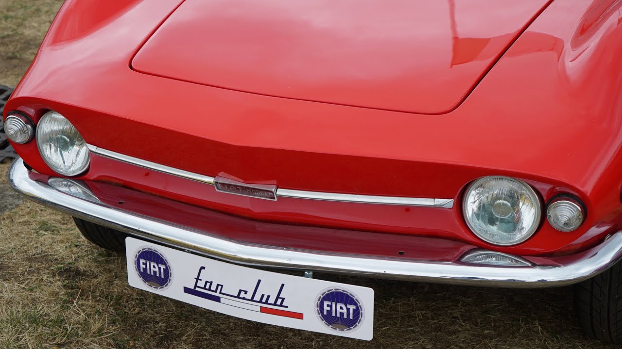 Le Mans Classic : Exposition Moretti au Fiat Fan Club