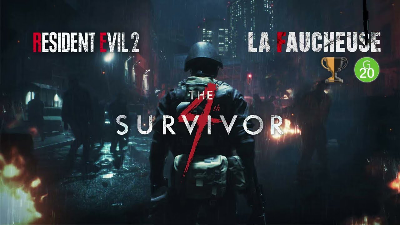 Resident Evil 2 - Trophée / Succès : La Faucheuse (4e survivant)