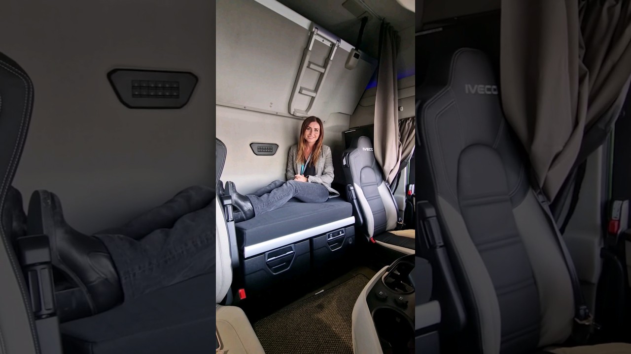 &iquest;Sabes c&oacute;mo es un cami&oacute;n 🚛 por dentro? &iexcl;Te ense&ntilde;amos el interior del Iveco S-way!