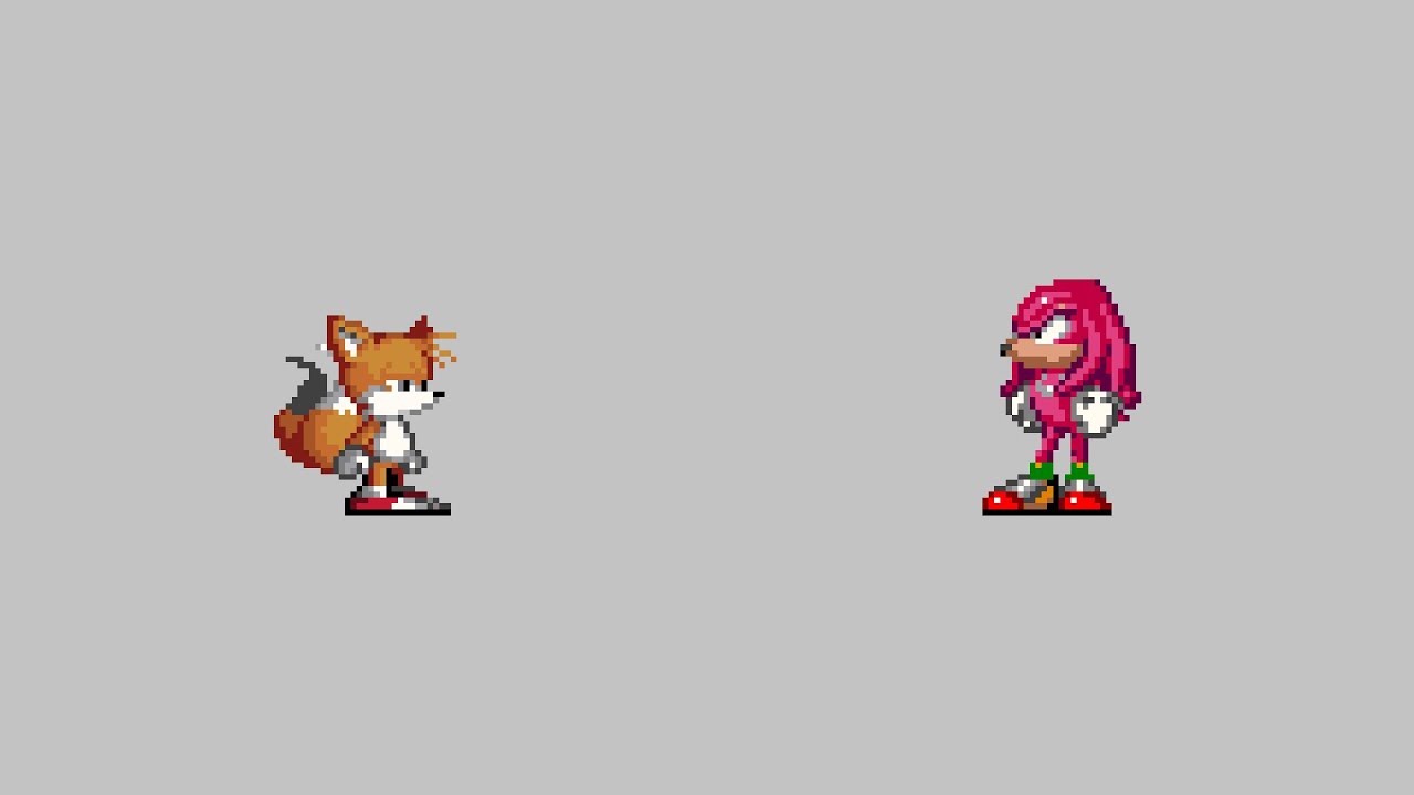 Try Me. - Teen Tails Vs. Knuckles FNF Song