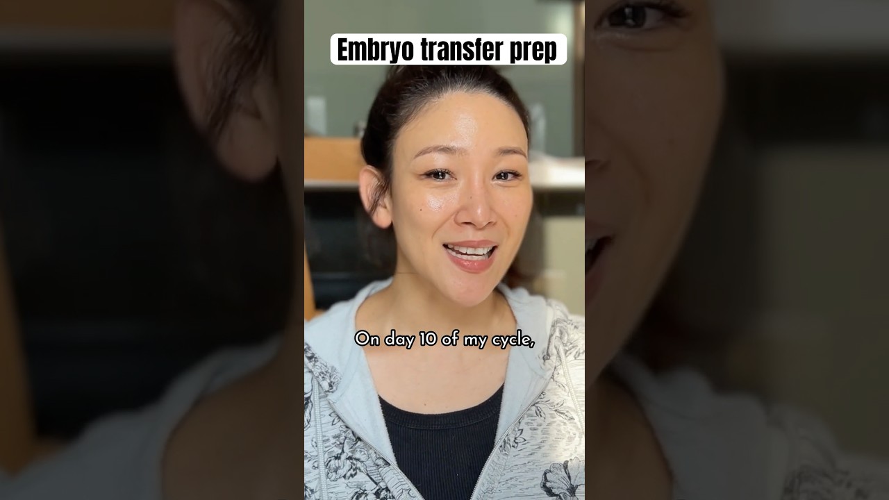 Preparing my uterine lining for Frozen Embryo Transfer | #IVF #FET #embryotransfer