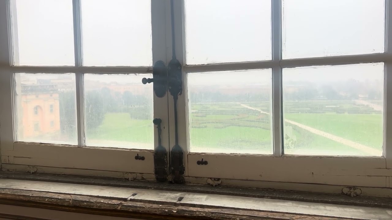 Rainy Day at the Caserta Royal Palace (ASMR)