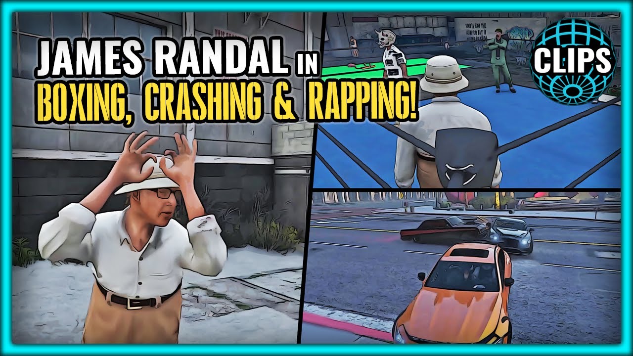 JAMES RANDAL IN BOXING, CRASHING & RAPPING!