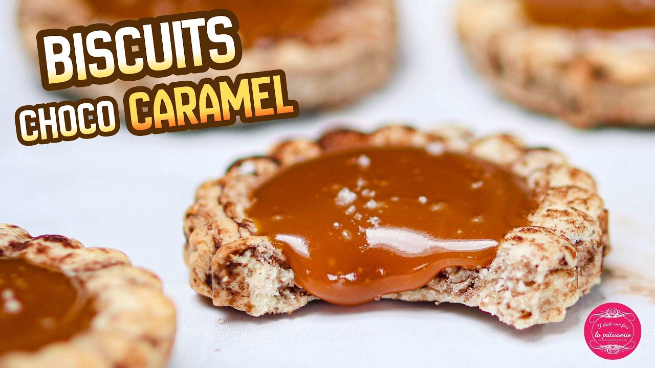 Biscuit tartelettes chocolat caramel pour le goûter