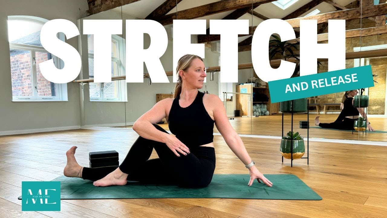 30 Min Stretch and Release with Kate Taylor | Home Workout for All Levels