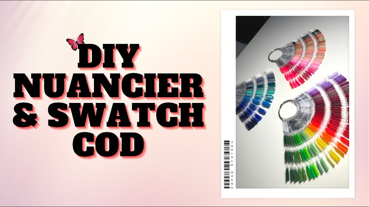 🦋 DIY NUANCIERS POUR LES ONGLES | SWATCH VSP CRÉA ONGLES DISTRIBUTION 🛍