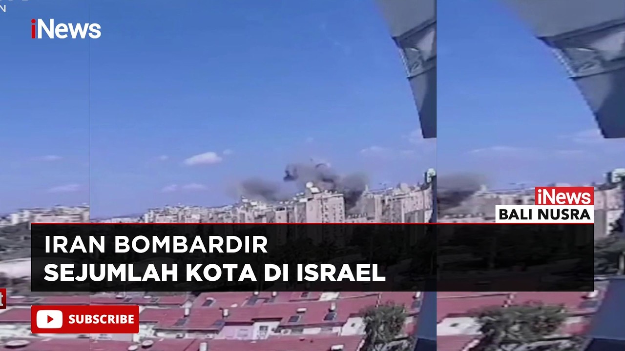 Balas Dendam, Iran Bombardir Jantung Kota Israel