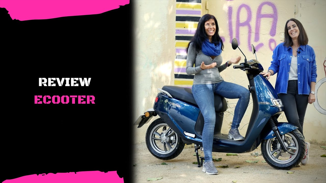SCOOTER ELÉCTRICO ECOOTER (125cc)- ¿Vale la pena la movilidad eléctrica?