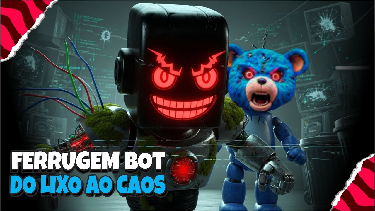 🤖 LIXO BOT do Lixo ao Caos 💥A Ascensão do BUG ⚠️