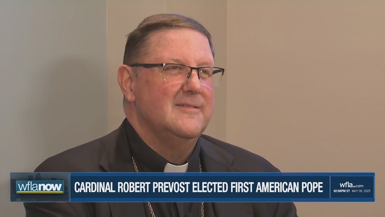 Tampa Bay bishop reacts to election of Pope Leo XIV