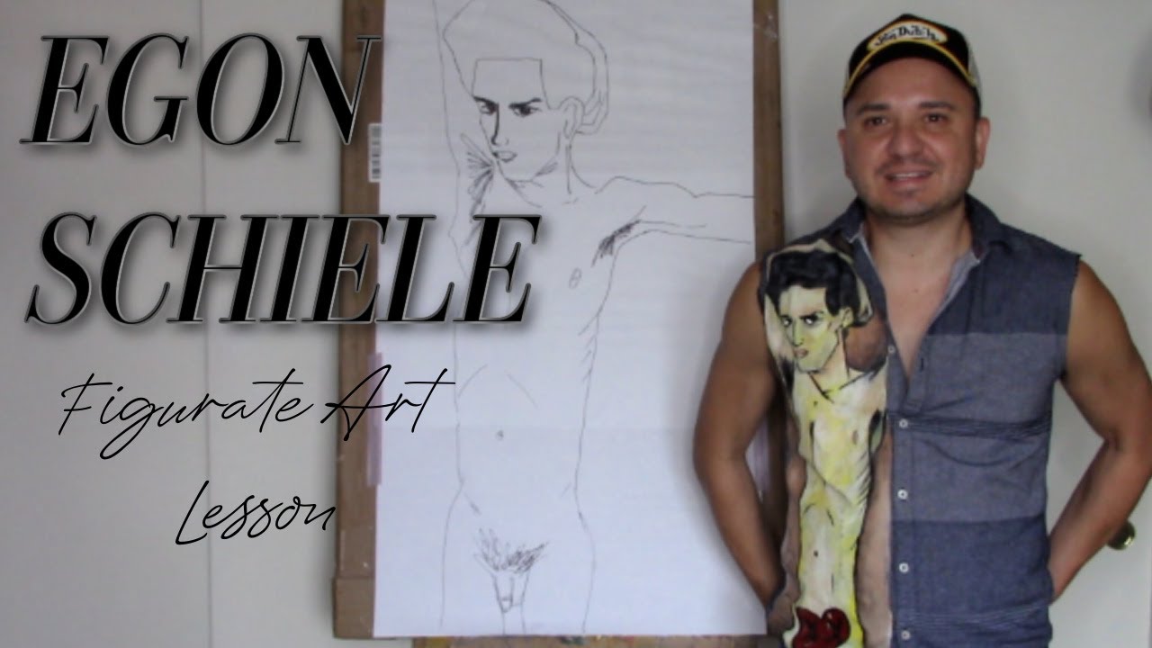 Egon Schiele Art Lesson | Drawing the Male Figure Art Tutorial