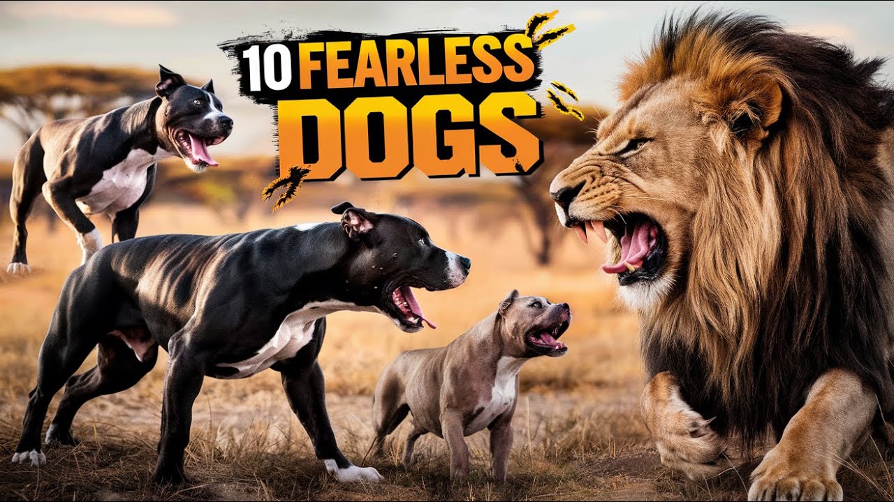 10 Most Fearless Dog Breeds in the World  #Next2Wild #dogbreeds
