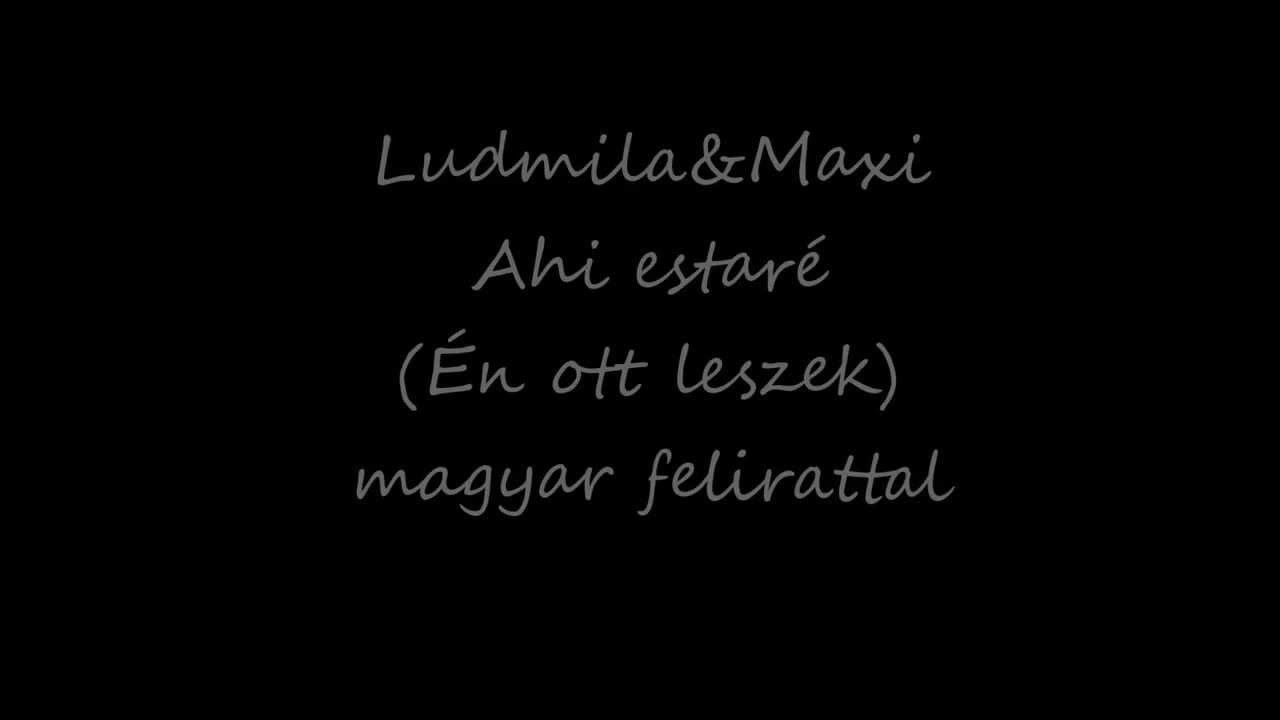 Violetta: Ludmila&Maxi - Ahi estaré magyar felirattal