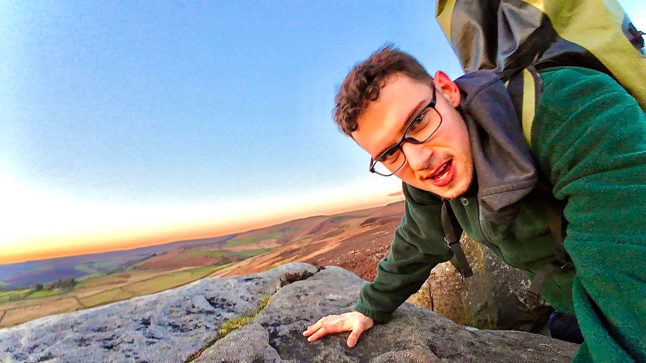 PEAK DISTRICT WALK - PADLEY GORGE UP TO OVER OWLER TOR AND MOTHER CAP ROUTE