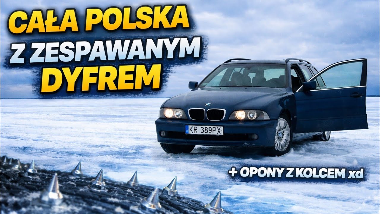 POJECHALIŚMY GRUZEM 700KM NA ZAMARZNIĘTE JEZIORA