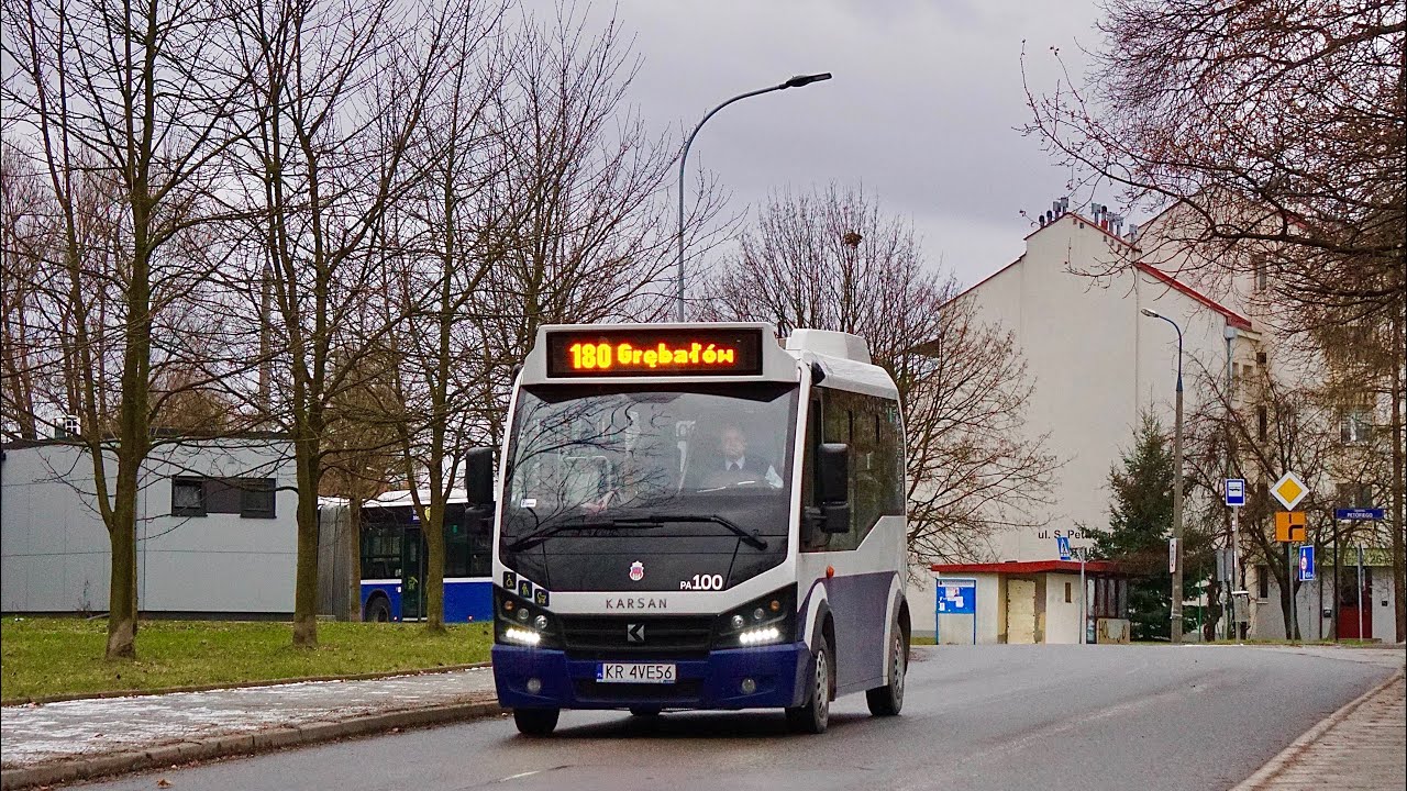 Karsan Jest+ PA100 MPK Kraków |LINIA 180|