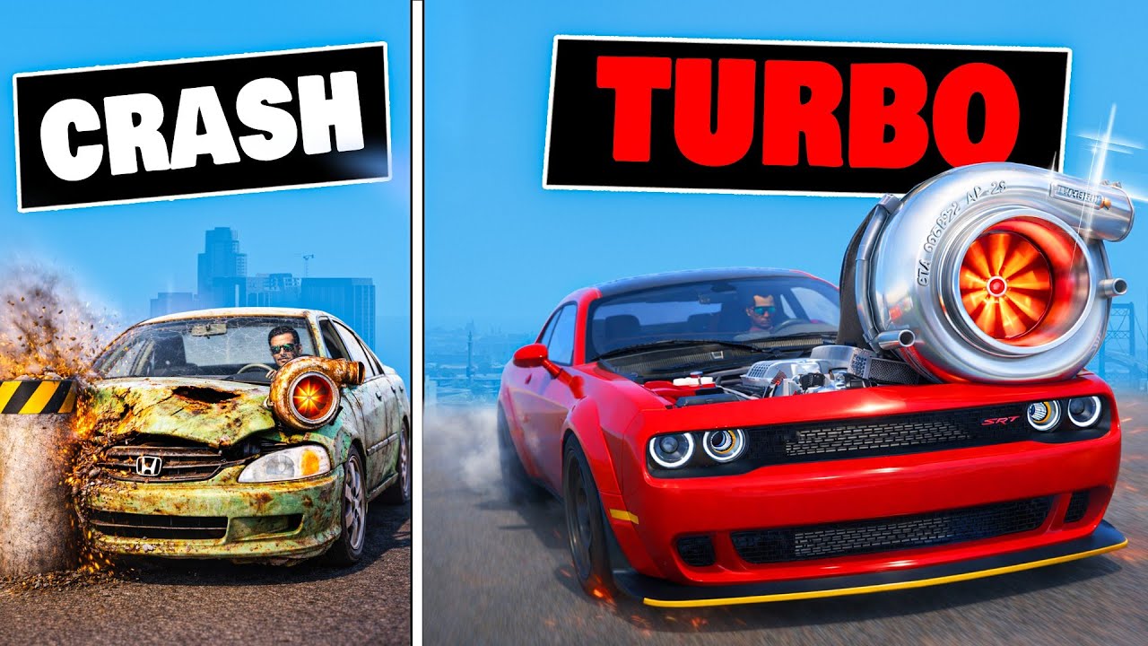 Every Time I Crash, The Turbo Gets Bigger in GTA 5