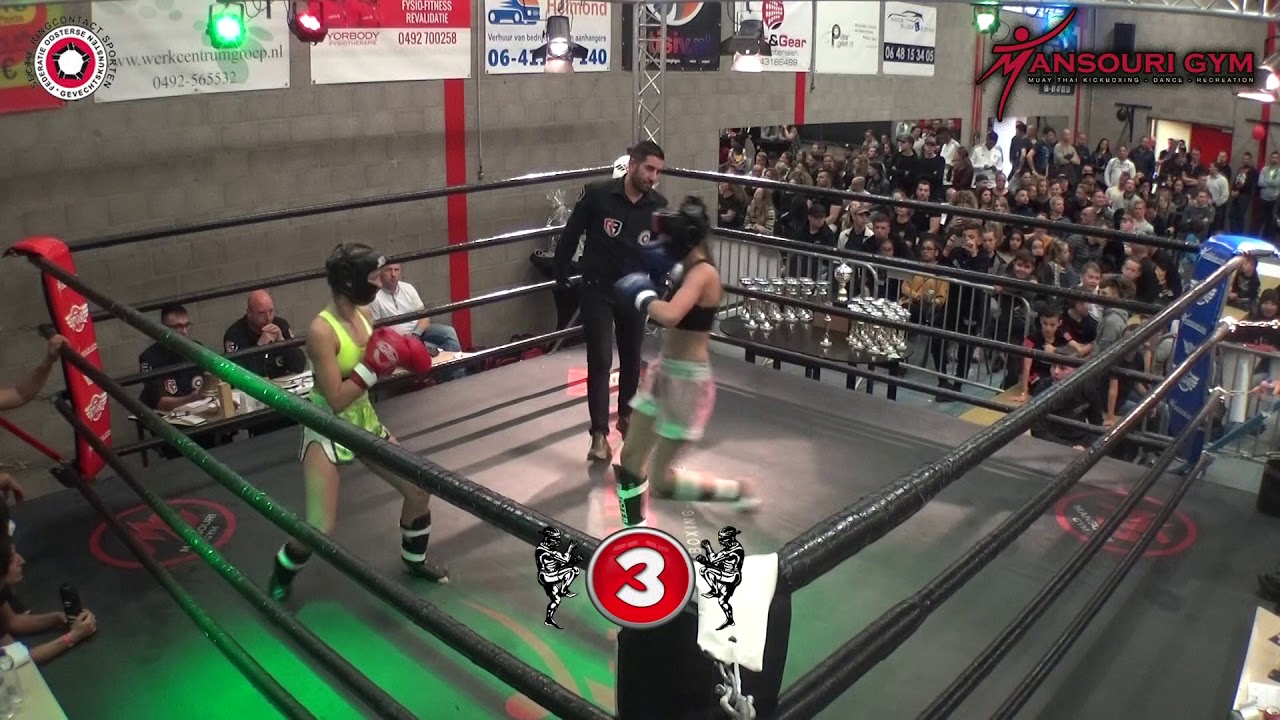 MANSOURI CLUBFIGHTS - Donna Weber vs Dagmar den Hartog