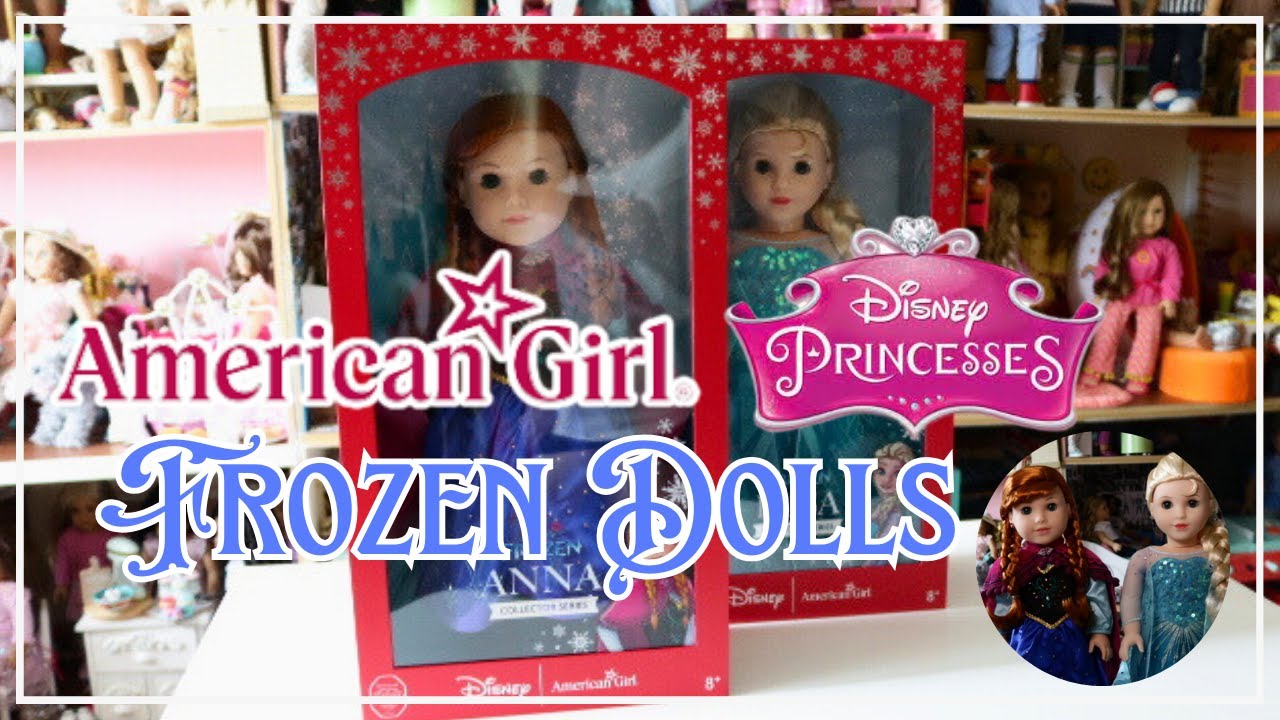 Unboxing American Girl X Disney Frozen Dolls!