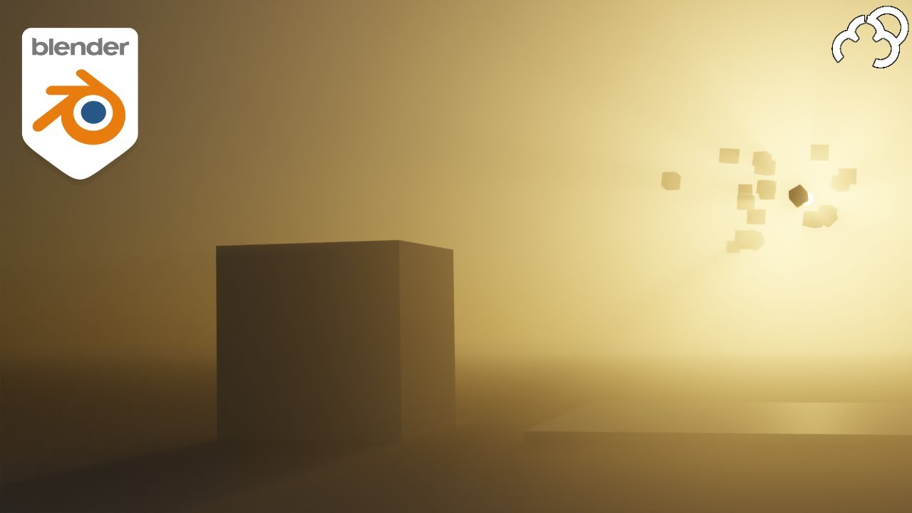 Godrays, Volumetrics и World Setting за 1 минуту в Blender