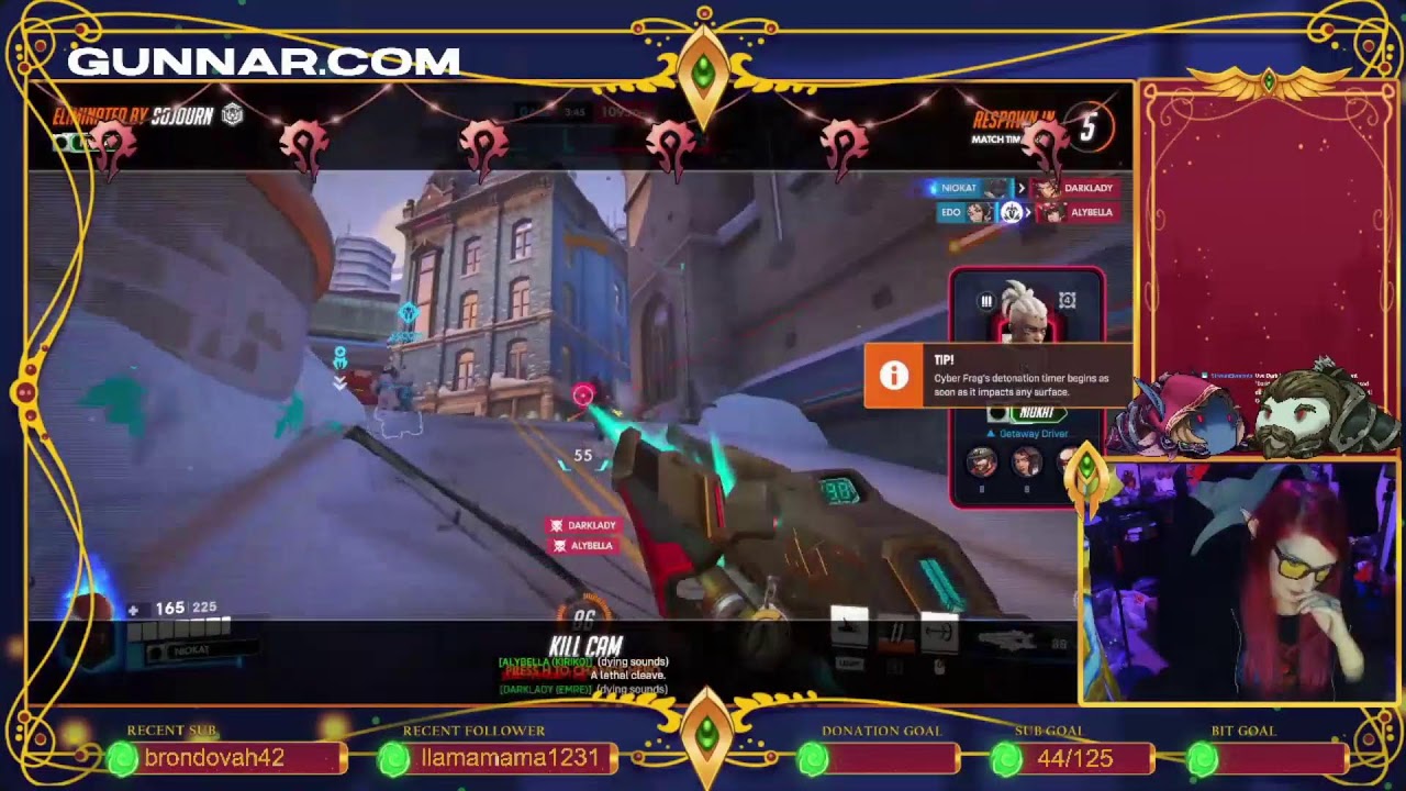 Gaming with DarkLadyCosplay