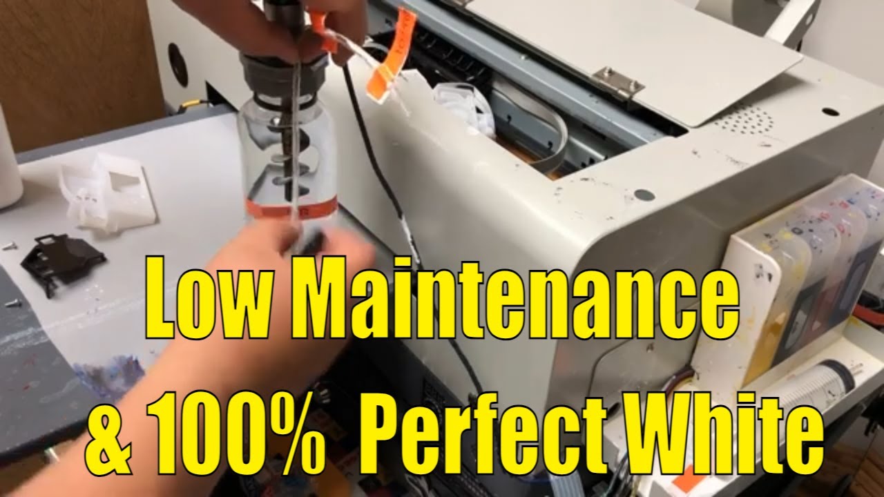 Simplify DTF Maintenance: The No Clog Method for Infrequent Printers