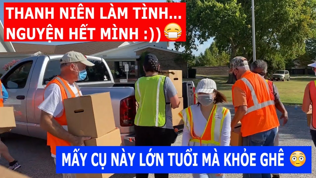 Lần Đầu LÀM TÌNH NGUYỆN Ở Mỹ Như Thế Nào? | North Texas Food Bank | Cuộc Sống Texas Mỹ