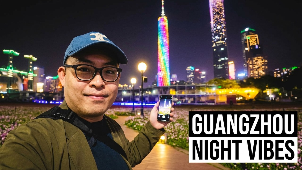 [4K] Canton Tower After Dark &ndash; Lofi Guangzhou Night Vibes