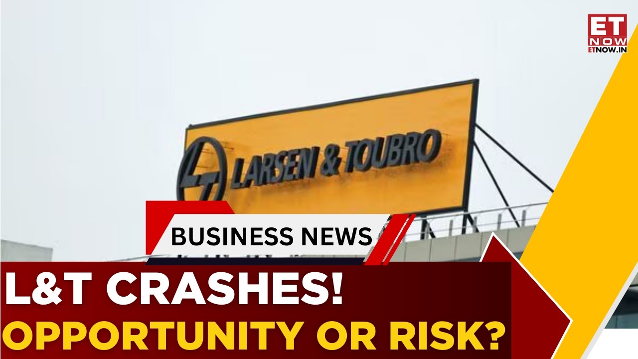 L&T Slides As West Asia Conflict Escalates | What Investors Should Know | Business News | ET Now