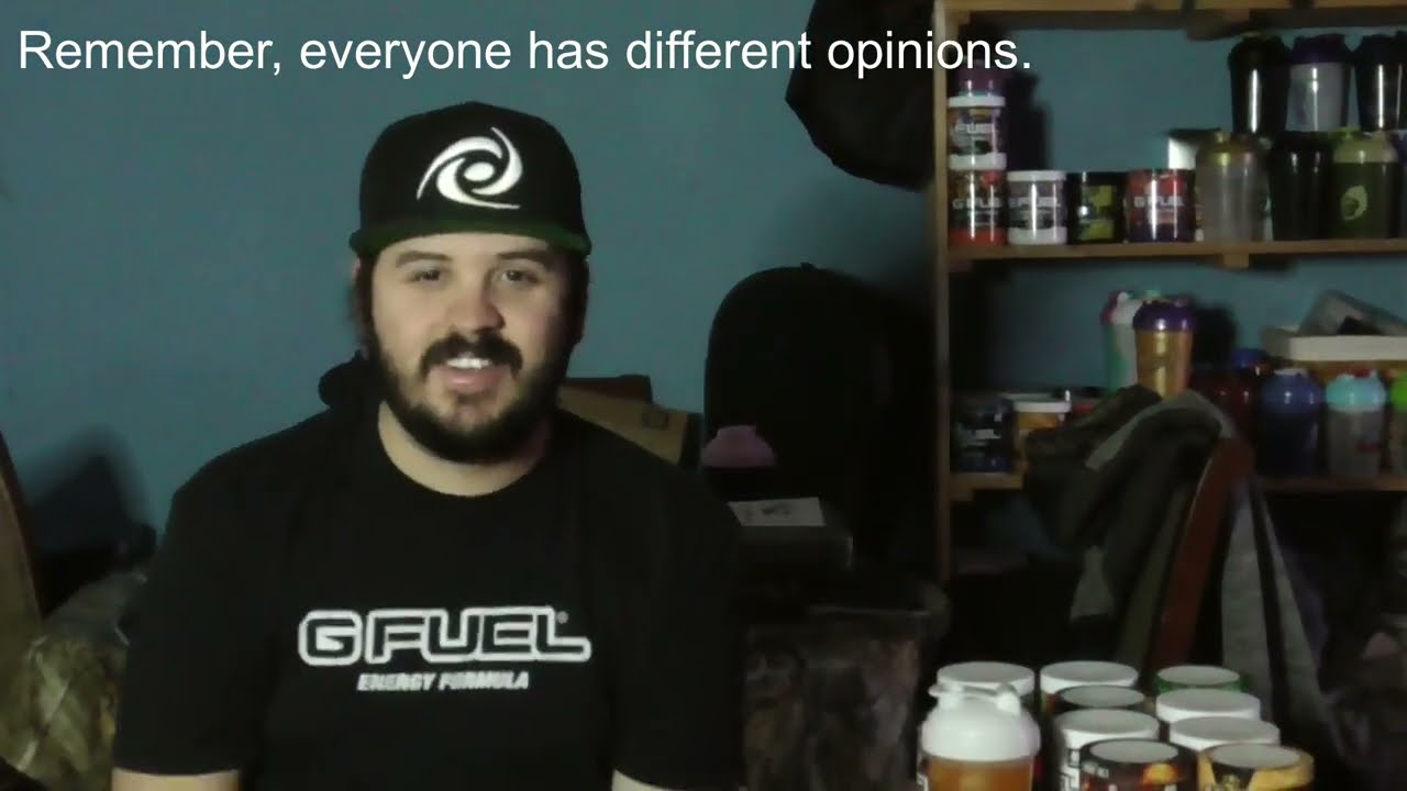 Top 10 Gfuel Flavors of 2022!!