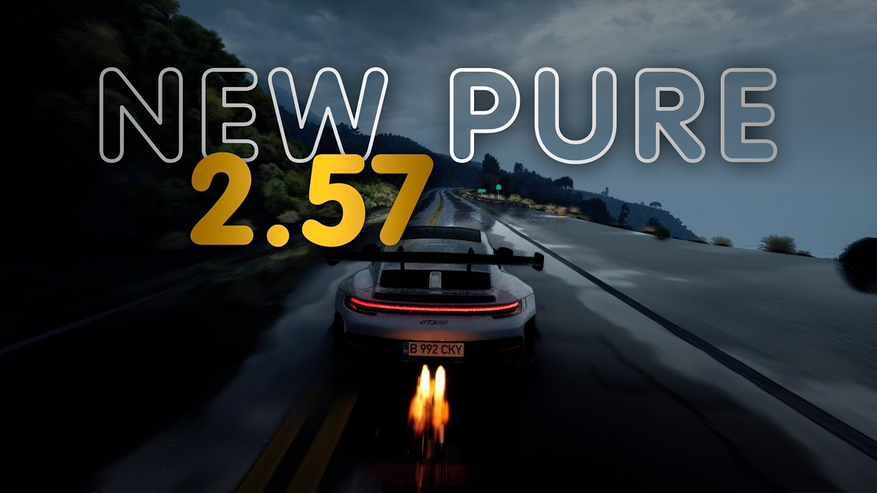 NEW PURE 2.57 TESTING | 3 WEATHER STYLES | ASSETTO CORSA REALISTIC GRAPHICS