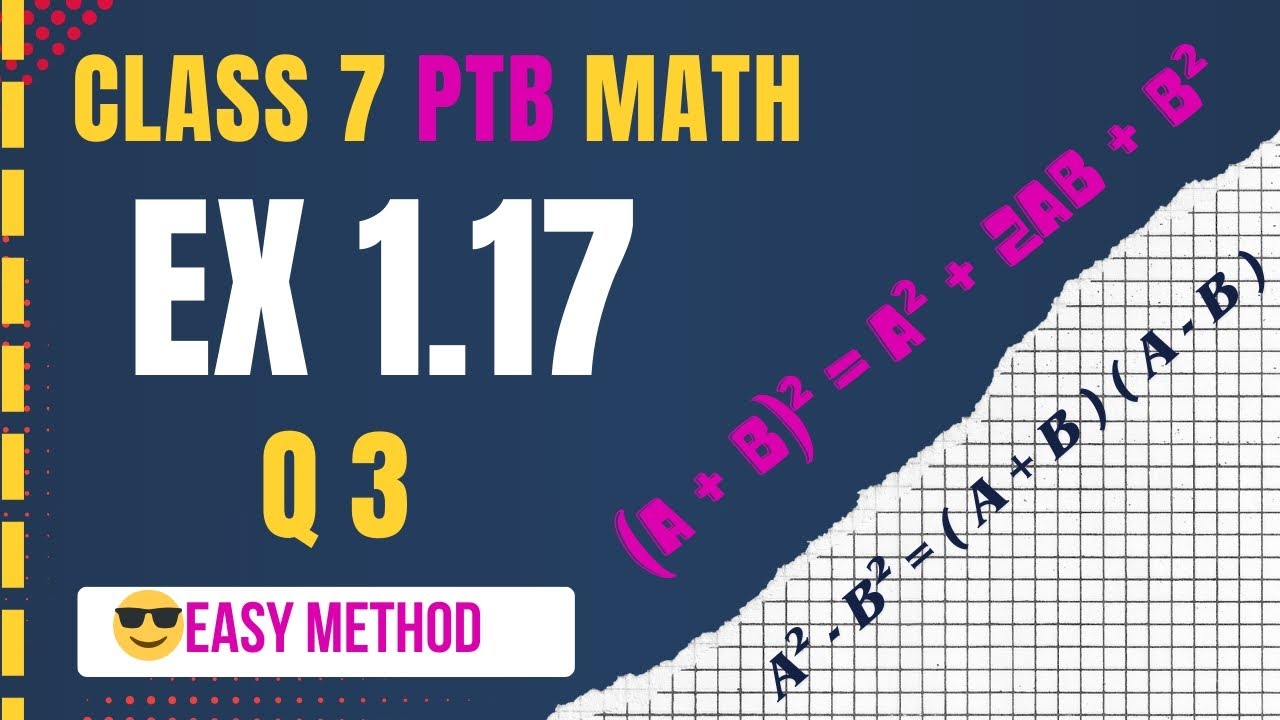 Class 7 Maths Exercise 2.17 Question 3 | Easy Method | Step-by-Step Solution