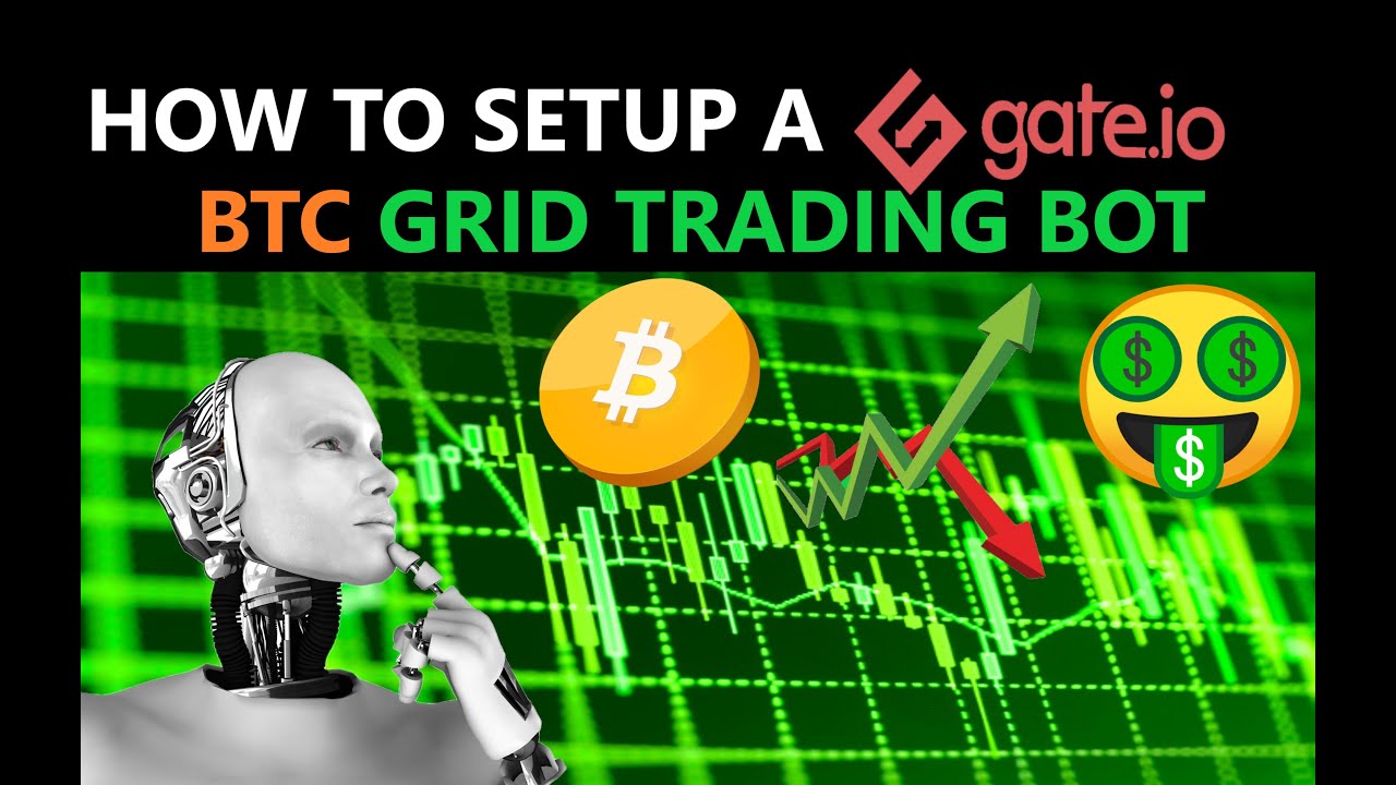 How To Setup FREE Gate.io Exchange Bitcoin Crypto Trading Grid Bot Strategy To Accumulate BTC