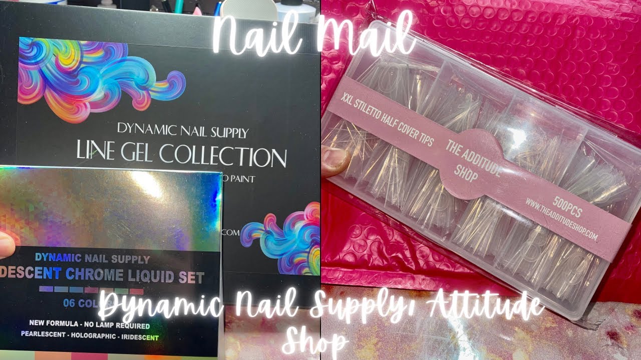 NAIL ART HAUL| DYNAMIC NAIL SUPPLY & THE ATTITUDE SHOP