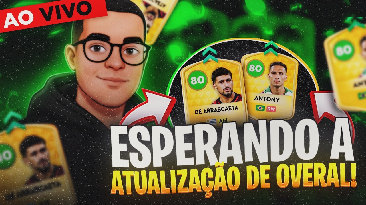 🔥ESPERANDO A ATUALIZAÇÃO NO DREAM LEAGUE SOCCER 2026 🔥AO VIVO🔥